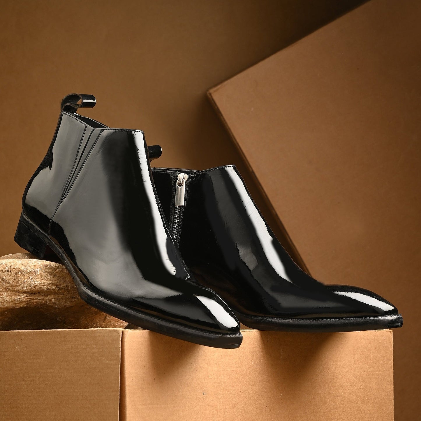 Royal The Black Patent Shoe | Ivrah