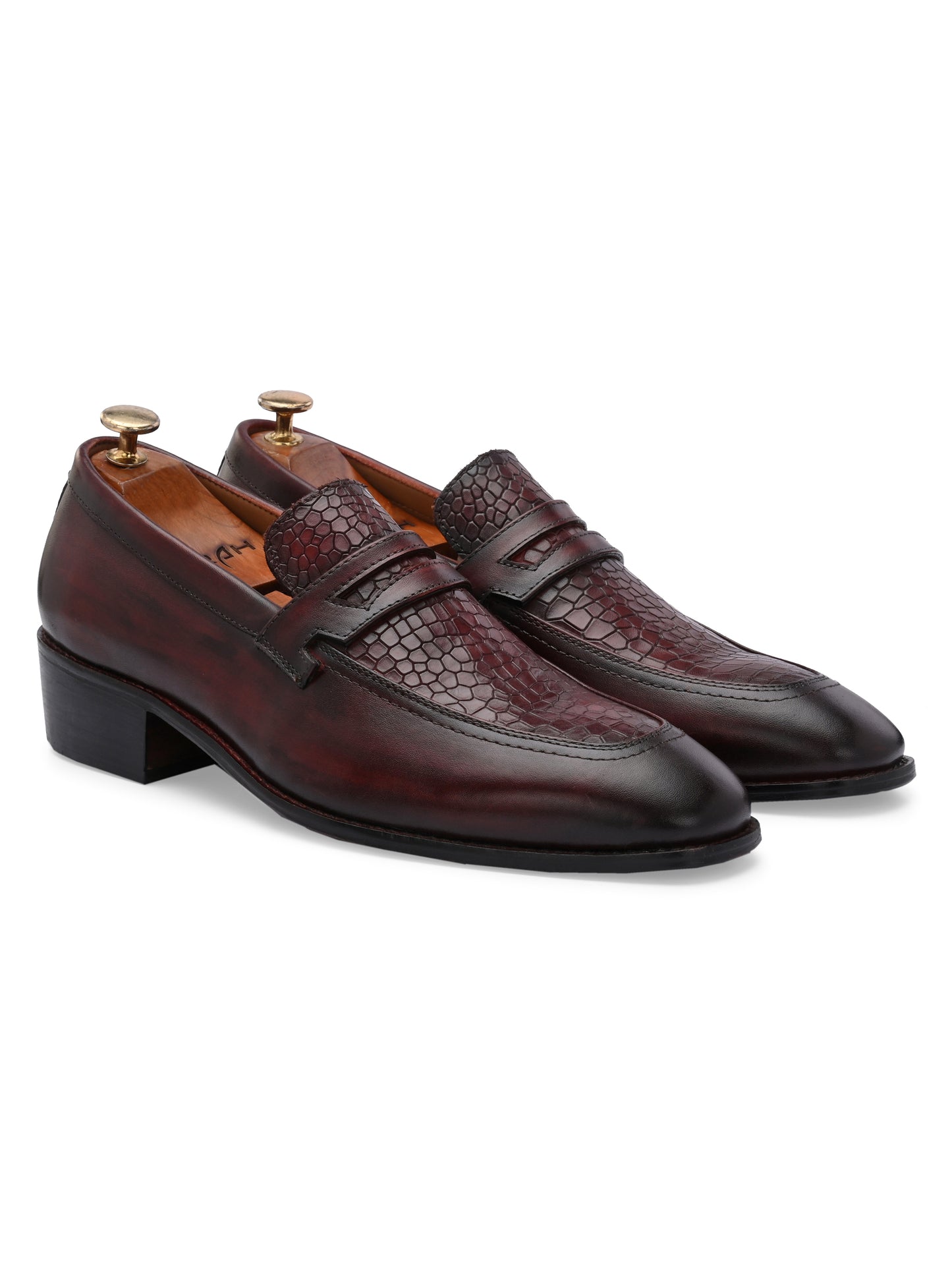 Buy Men's Brown Slip On Shoe