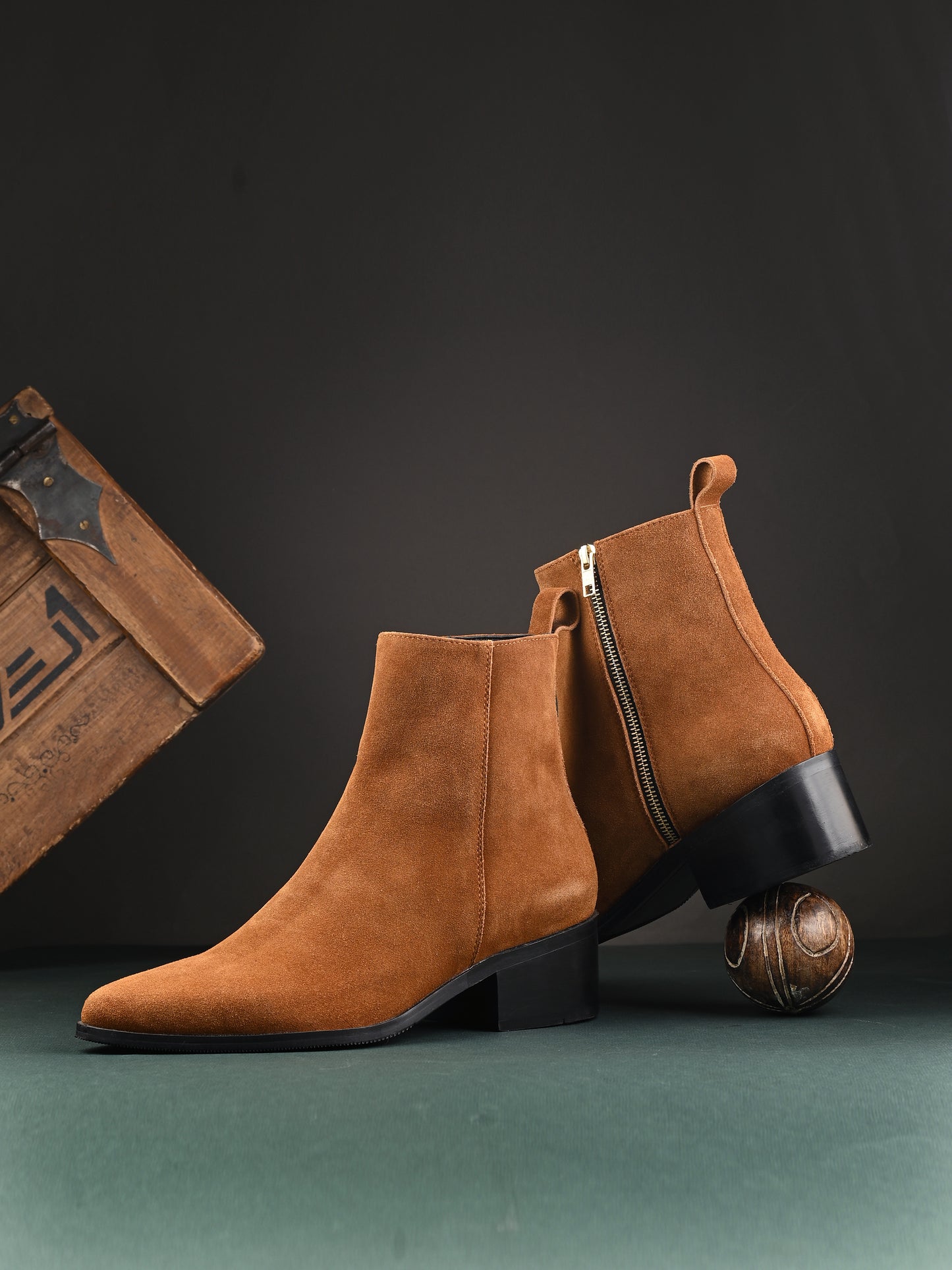 Jordan The Tan Suede Boot | Ivrah