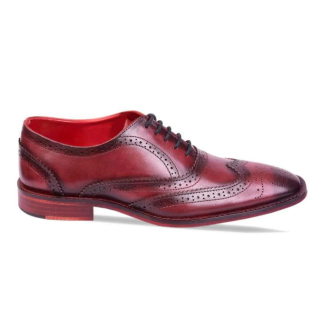 The Wine Marvin Lace Up | Ivrah