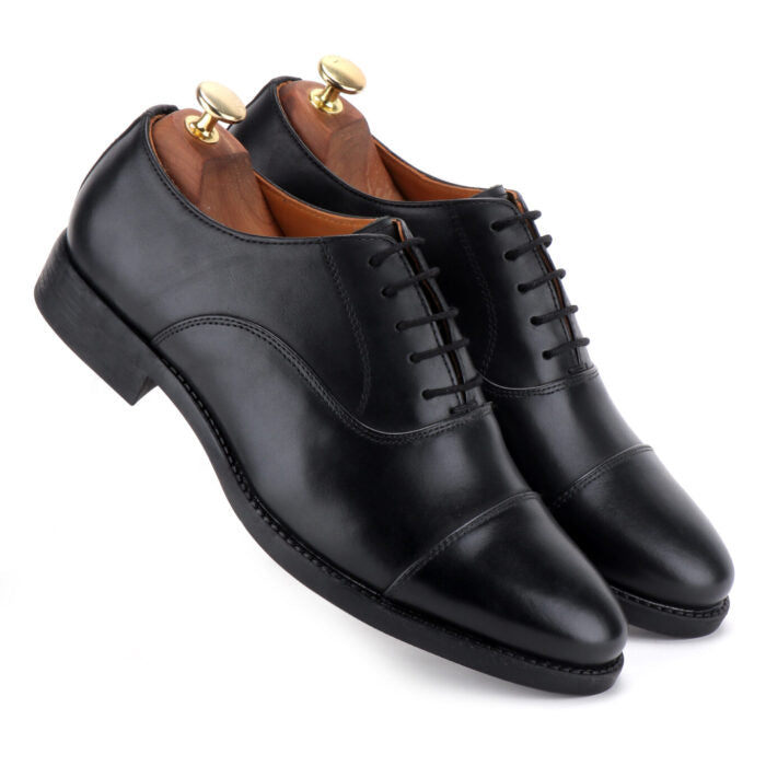 Buy Men's Black Derby Formal Shoes online in India