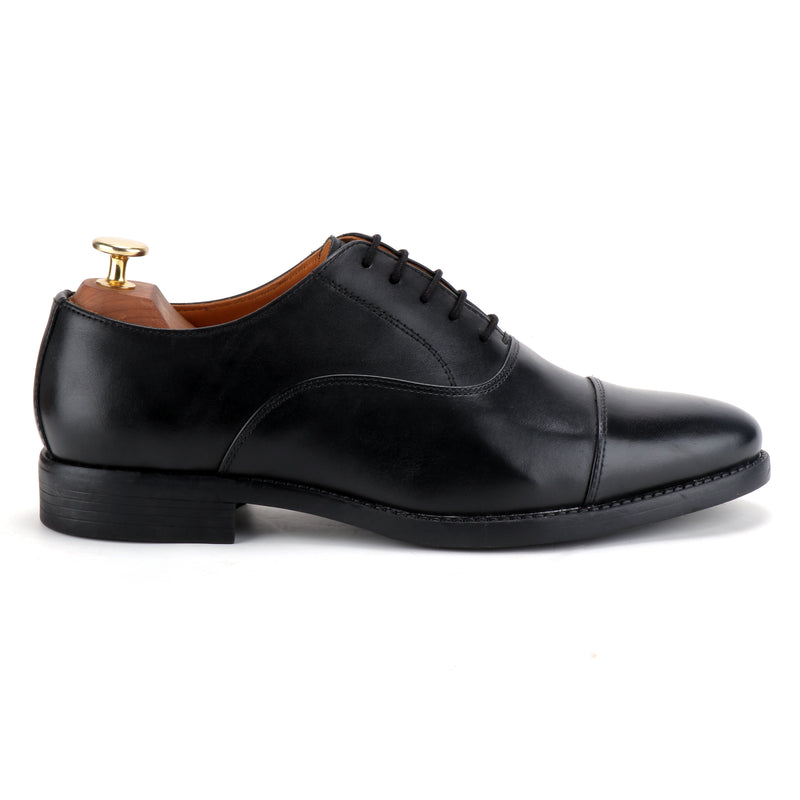 Apollo The Black Leather Derby