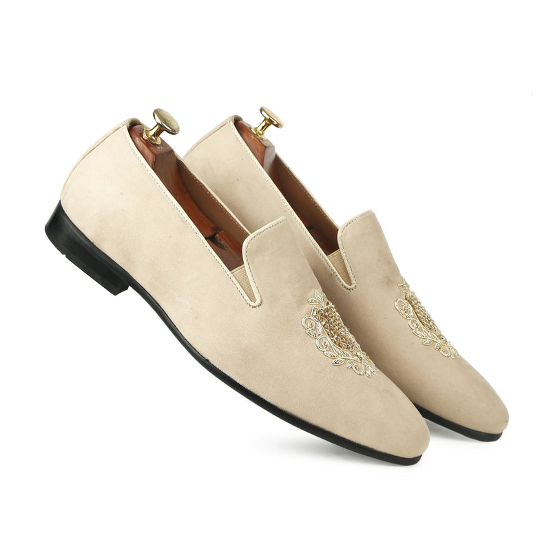 Santino The Beige Slip On