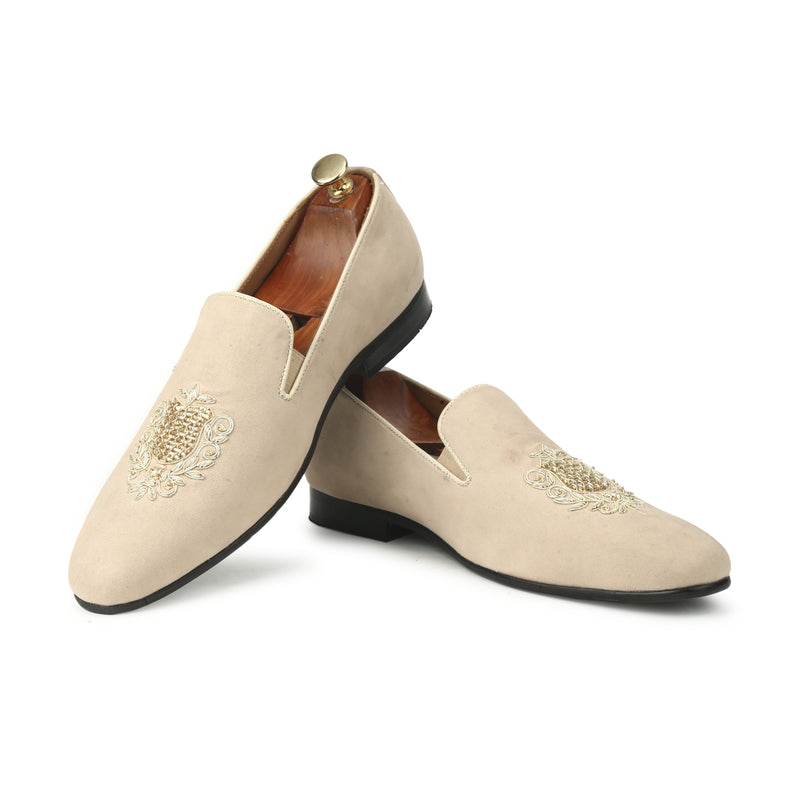 Santino The Beige Slip On