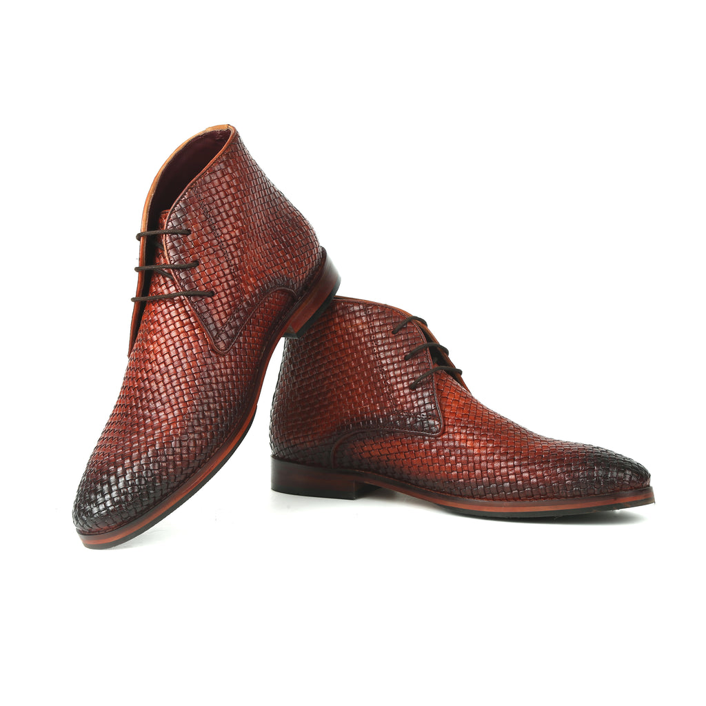 Dune The Cognac Mesh Boot
