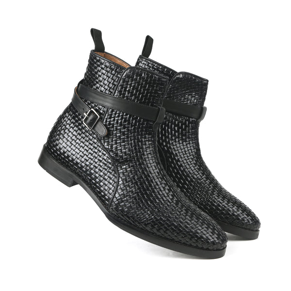 Vega Single Strap Black Boot