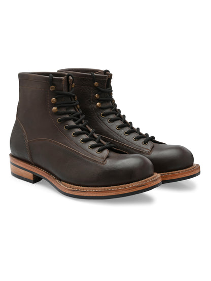 Casio The Brown Boot | Buy Men's Brown Handpainted Boots online in India