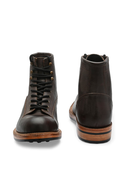 Men's Brown Leather Boots | Ivrah
