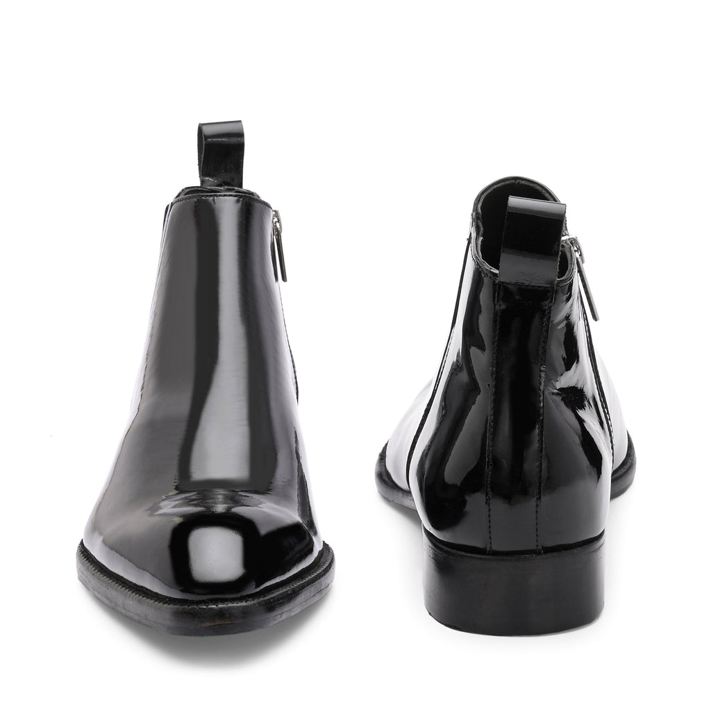 mens patent leather shoes