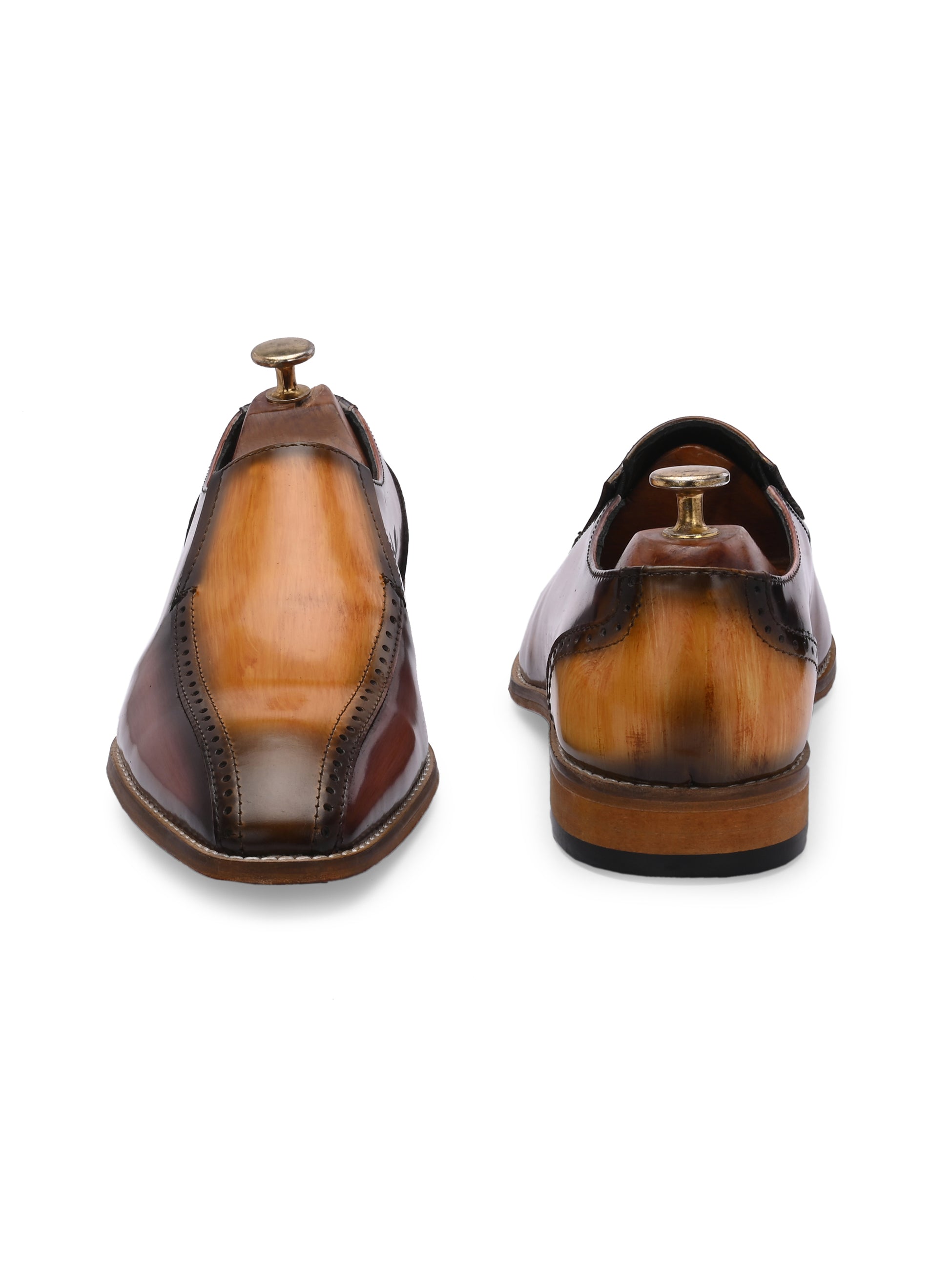 Harald The Tan Slip On - Brown Slip On Shoes For Men 