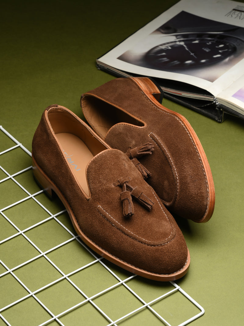 Krik The Brown Leather Moccasin