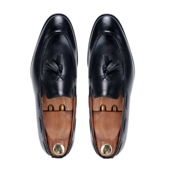Buy Mens Black Leather Moccasins Leather Shoes Online