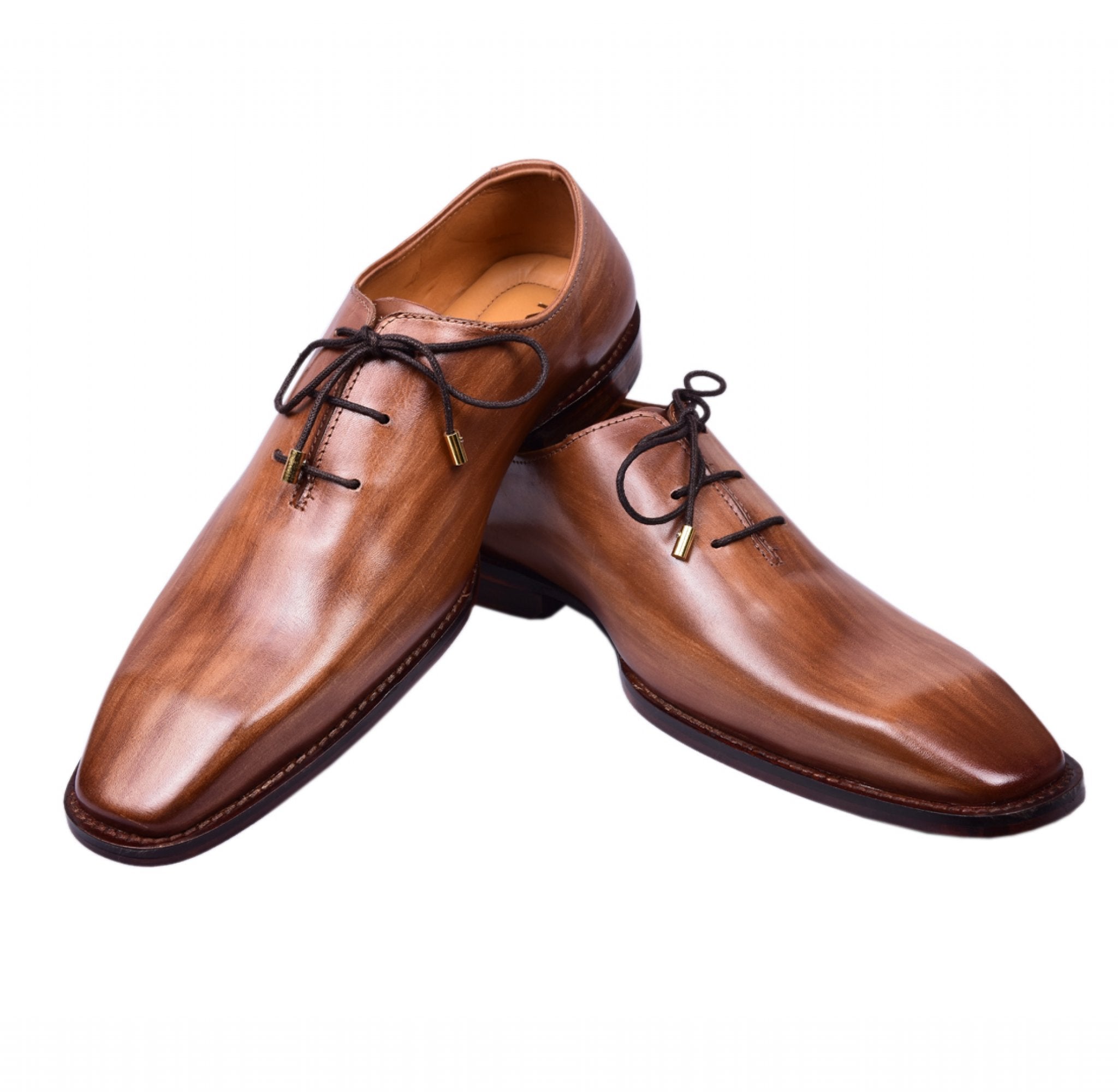 Tan Lace Up shoe Online for Men