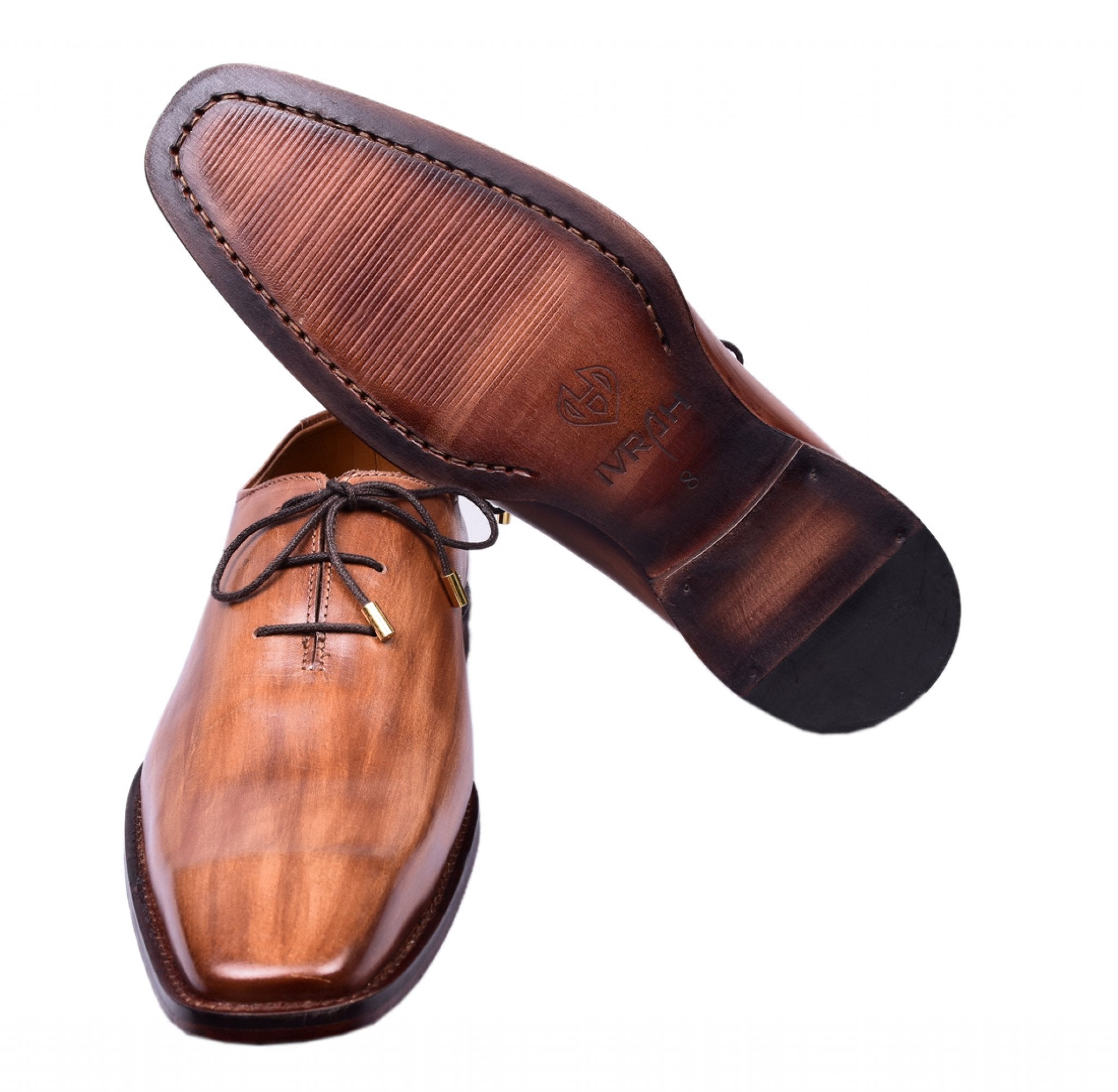 Men's Tan Lace Up shoe Online