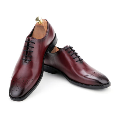 DUKE THE BORDO LEATHER LACE UP